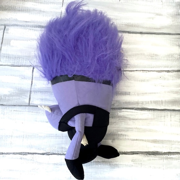 Despicable Me Evil Minion One Eye Purple Plush 18” Toy Factory Minions 2014 - Picture 4 of 13